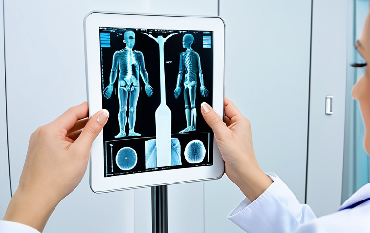**

"A professional female doctor, fully clothed in a clean, white lab coat, examining an X-ray in a modern clinic in Moscow.  The office is bright and sterile, with modern medical equipment visible.  She is wearing modest clothing underneath her lab coat.  Safe for work, appropriate content, professional, perfect anatomy, correct proportions, well-formed hands, proper finger count, natural body proportions, high quality medical photography, realistic, safe for work."

**