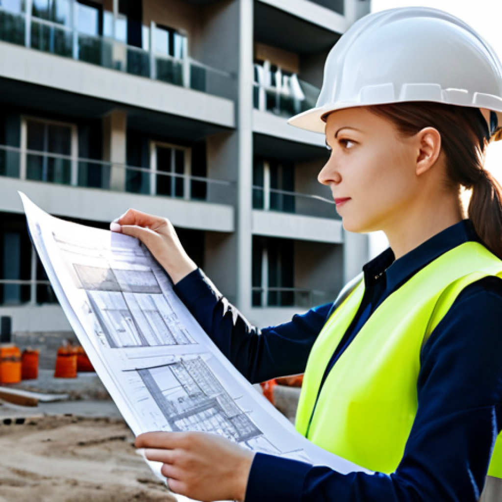 A Moscow Architect**

"A young, professional architect, female, in Moscow, Russia. She is reviewing blueprints on a construction site with modern buildings in the background, wearing a hard hat and safety vest over modest clothing. Sunlight, perfect anatomy, correct proportions, well-formed hands, proper finger count, natural pose, professional photography, high quality, safe for work, appropriate content, fully clothed, professional."

**